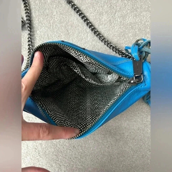 Rebecca Minkoff Mini MAC Clutch royal blue - Picture 8 of 13